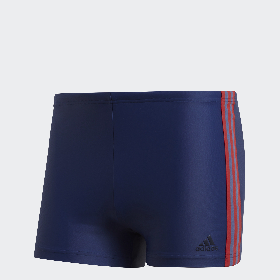3-Streifen Boxer-Badehose