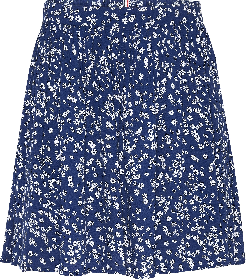 Minirock mit Blumenprint