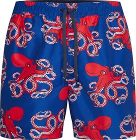Badeshorts mit Oktopus-Print