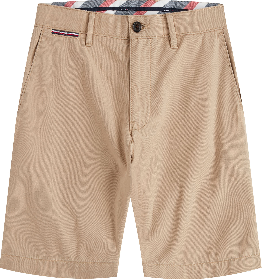 Leichtgewichtige Shorts aus Baumwoll-Twill