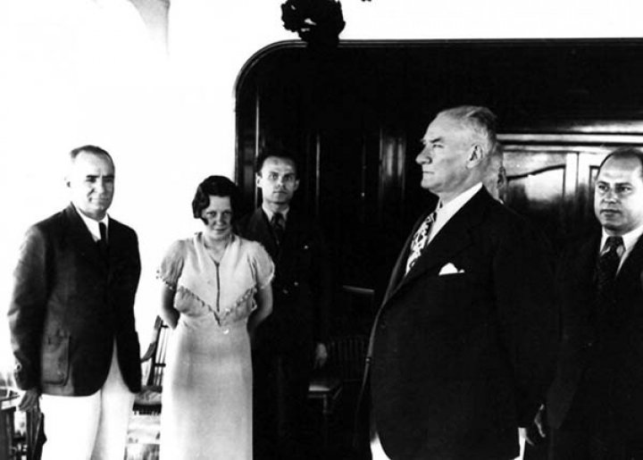 1 Haziran 1938 Atatürk Savarona Yatında 1 Haziran 1938 Atatürk Savarona Yatında