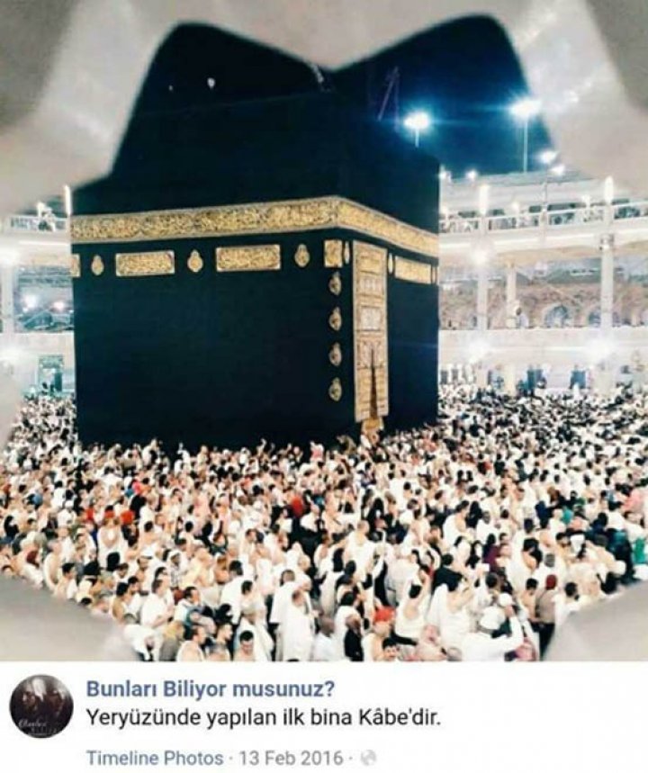 Kâbe’nin Yeryüzündeki İlk Bina Olduğu İddiası Doğruluk Payı Kâbe’nin Yeryüzündeki İlk Bina Olduğu İddiası Doğruluk Payı
