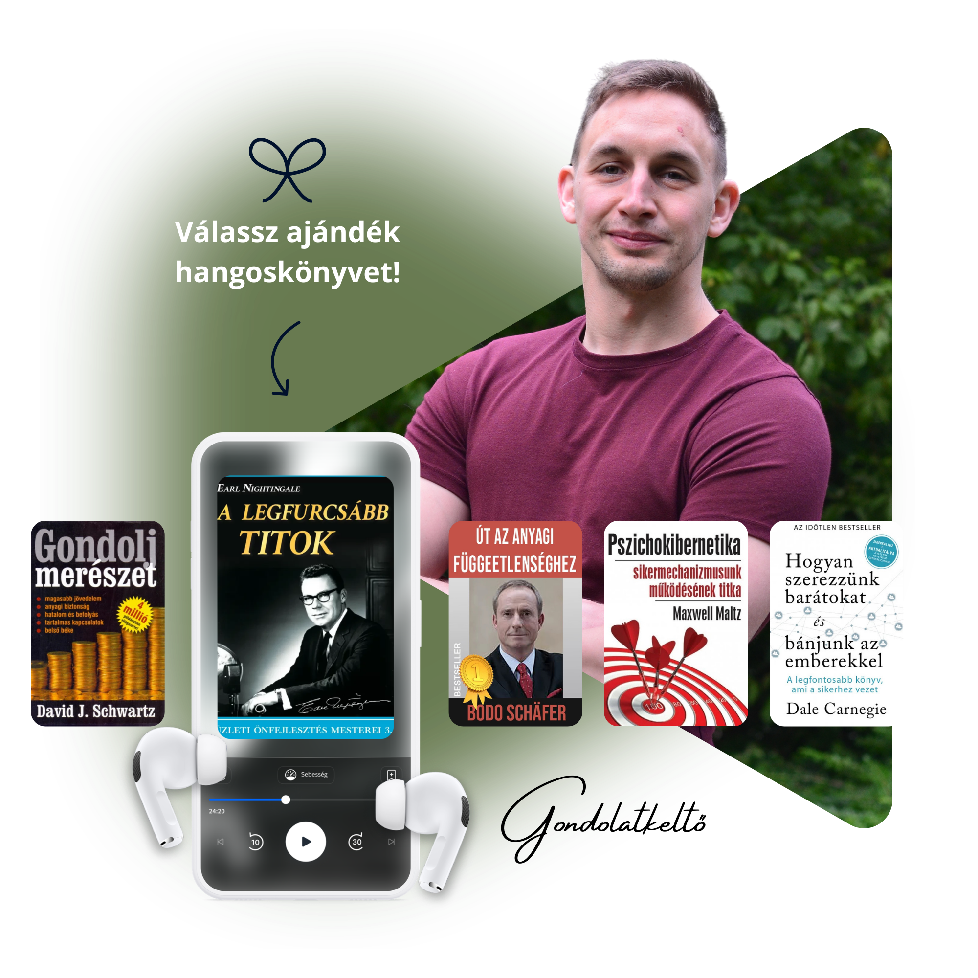 Gondolatkeltő a promociós Voiz hangoskönyvekkel