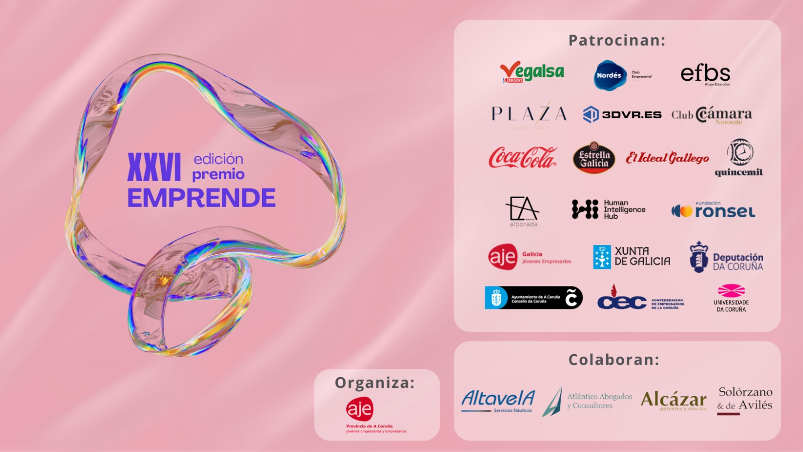 Gala del XXVI Premio Emprende Coruña