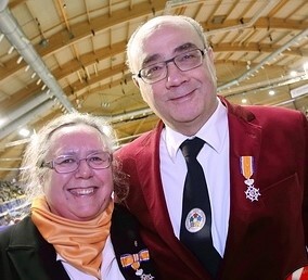 Thomas en Anja Korff koninklijk onderscheiden Thomas en Anja Korff koninklijk onderscheiden