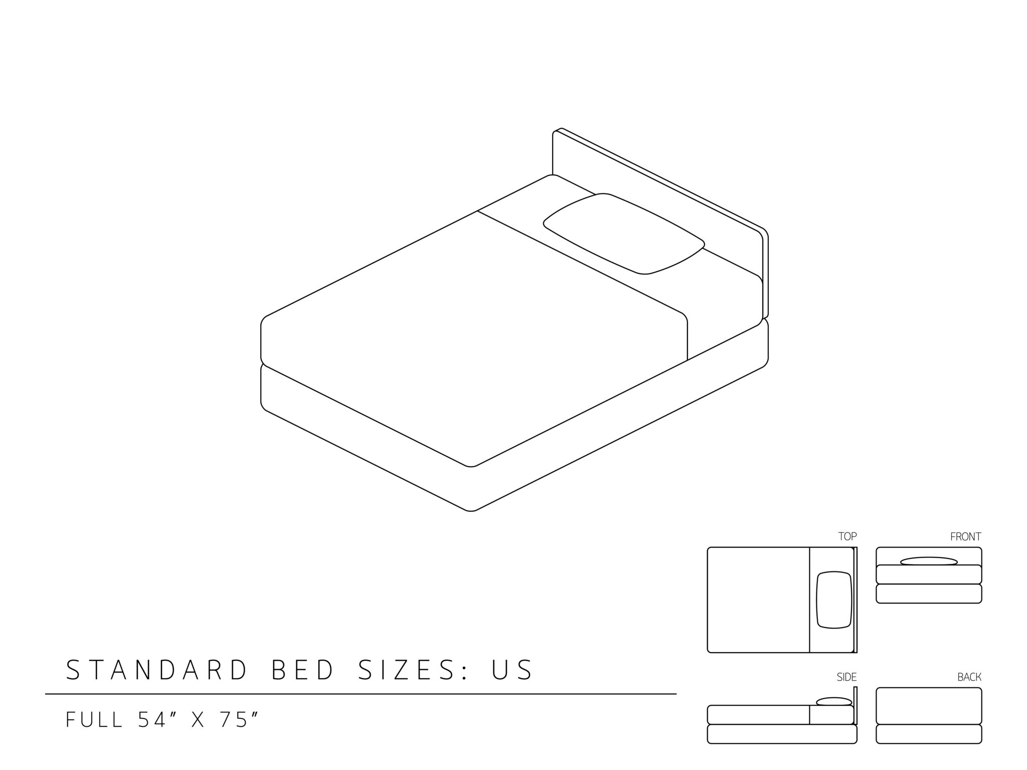 Organic full mattress