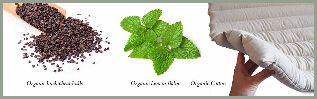 organic buckwheat mattress with lemon balm