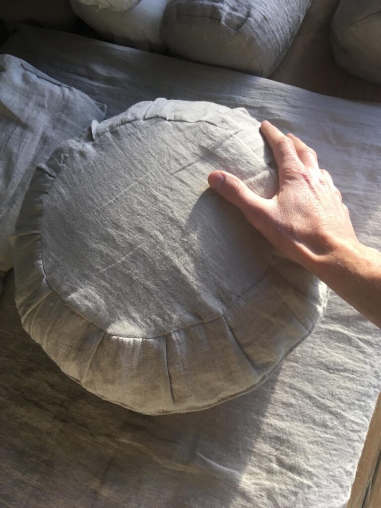 Organic Zafu pillow
