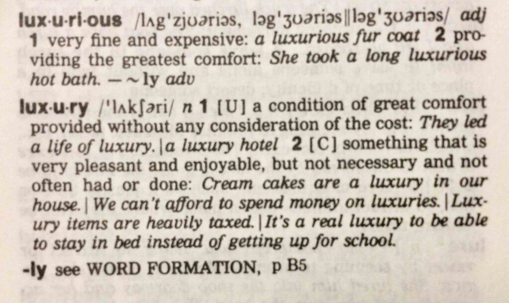 meaning of luxury meaning of luxury