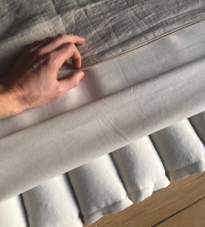 organic zabuton meditation mat