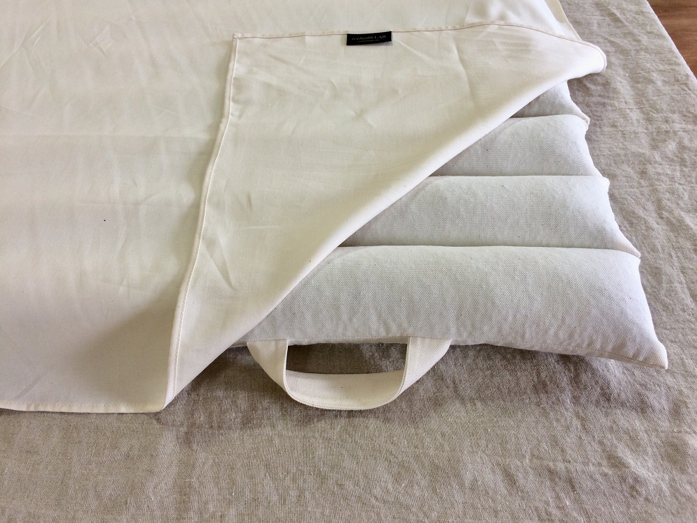 Organic-satin-bedsheet Organic buckwheat hulls mattress