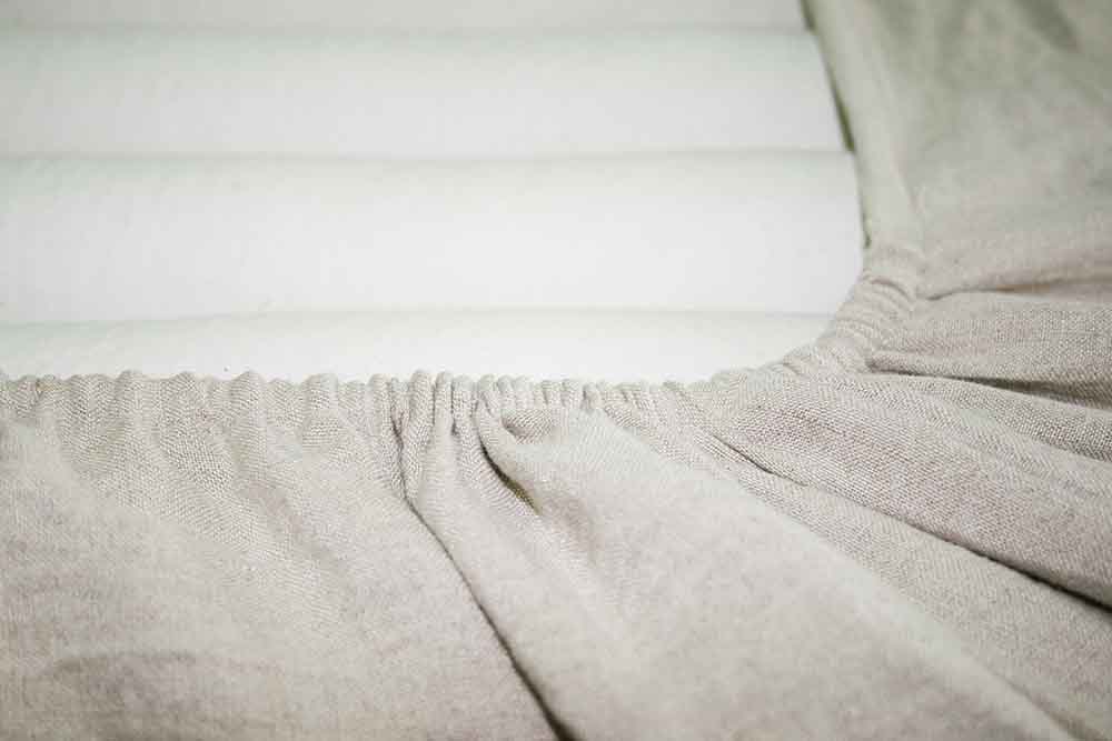 Handmade organic bed sheet, linen