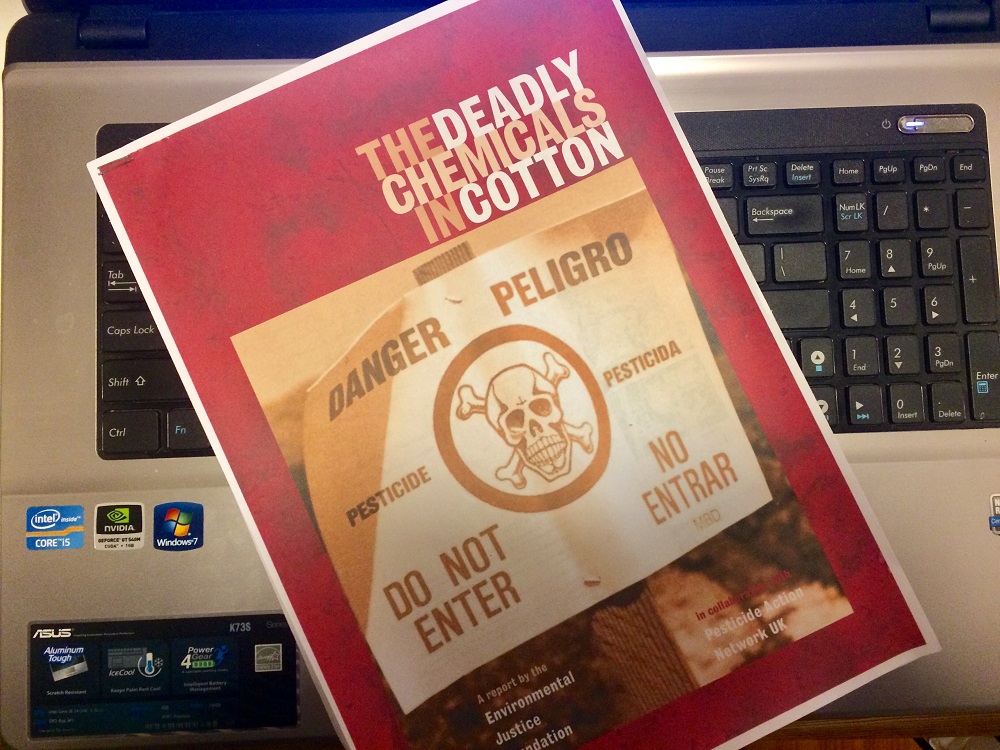 conventional-cotton-document 100% cotton described in a paper by Environmental Justice Foundation