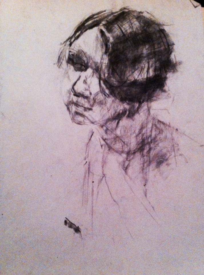 Mental health, drawing by Martyna Bizdra