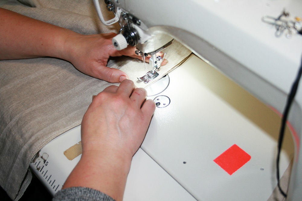 Handmade organic minimal bed