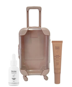 dermomedica summer set zestaw serum z witamina c argirelina floretyna i kwasem ferulowym 30 ml peptydowy krem z wysoka ochrona mi