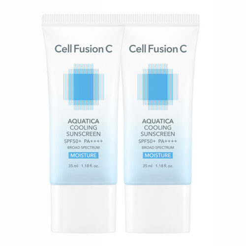 Cell Fusion C Aquatica Cooling Sunscreen SPF 50+/PA++++ 2x35ml