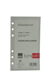Kalendarium für Timer ca. A6 1Tag/1Seite