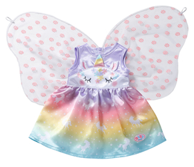 BABY born Einhorn Feen Outfit, sort