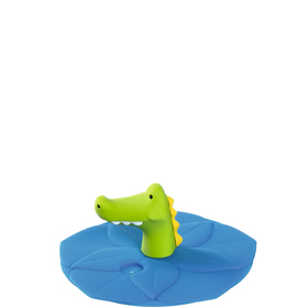 Deckel Bambini Krokodil blau