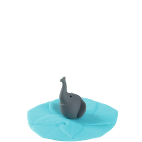 Deckel Bambini Elefant türkis