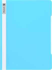Schnellhefter hellblau Folie