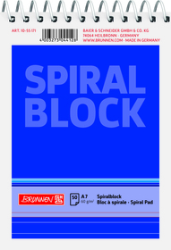 Spiralnotizblock A7 50Bl.lin.