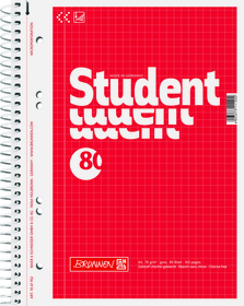 Collegebl. A5 80Bl.TCF kar.