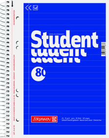 Collegebl. A5 80Bl.TCF lin.