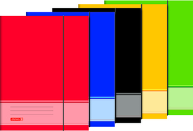 Sammelmappe für A4 Gummi Uni