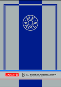 MK-Briefblock A4 80g glatt