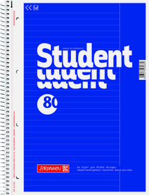 Collegebl. A4 80Bl.TCF Lin 25