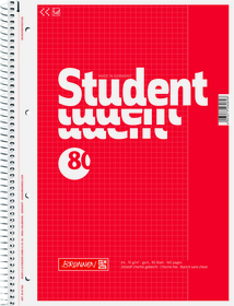 Collegebl. A4 80Bl.TCF Lin 26