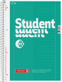 Collegeblock Duo A4 40plus40