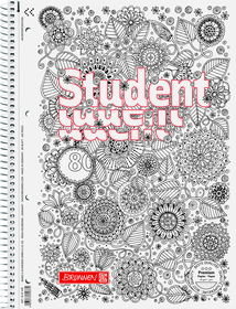 Collegeblock ZenArt Lin28 Floral