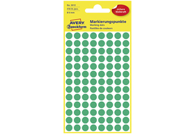 Markierungspunkte grün