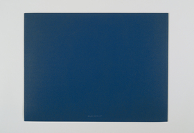 Schreibunterlage m.Schaum blau