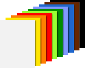 Tonpapiermappe 25x35