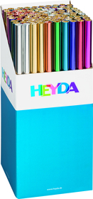 Bastelfolie Alu Rl 50x78 sort.