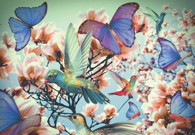 Puzzle 300 Teile  Hummingbird  von Ravensburger