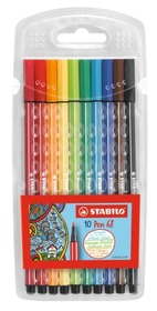 Fasermaler pen 68 Etui 10ST/10 Farben