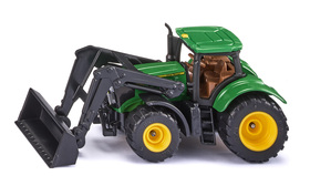 Siku Modellauto Metall John Deere mit Frontlader