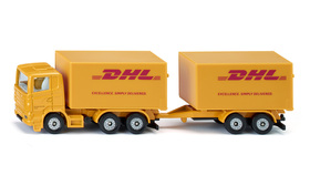 LKW mit Anhänger DHL