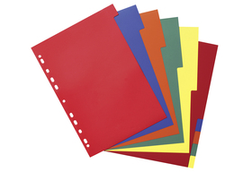 HERLITZ Register A4 PP 10tlg farbig s