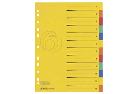 Kartonregister A4 XXL 12tlg.