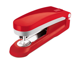 Heftgerät (Büro) NOVUS E 25 rot/grau, 25 Blatt, 53 mm, rot/grau