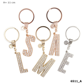 Trend Schlüsselanhänger, Alpha bet, Strass