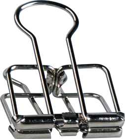 Deko-Clip silber 8er