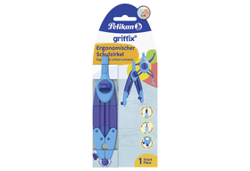 Pelikan Zirkel griffix Blau, 272 mm, 155 mm, blau