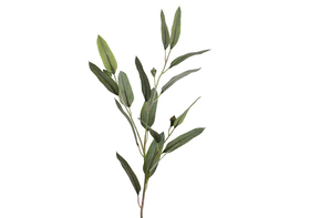 Künstliche Blumen  Eukalyptuszweig m. Frucht 70 cm grün